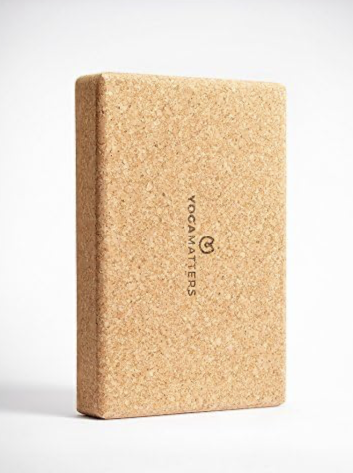 Yogamatters Cork Yoga Block Brick | Eco Friendly, Sustainable and Non-Toxic | Perfect for Yoga and Pilates : Amazon.co.uk: Sports & Outdoors