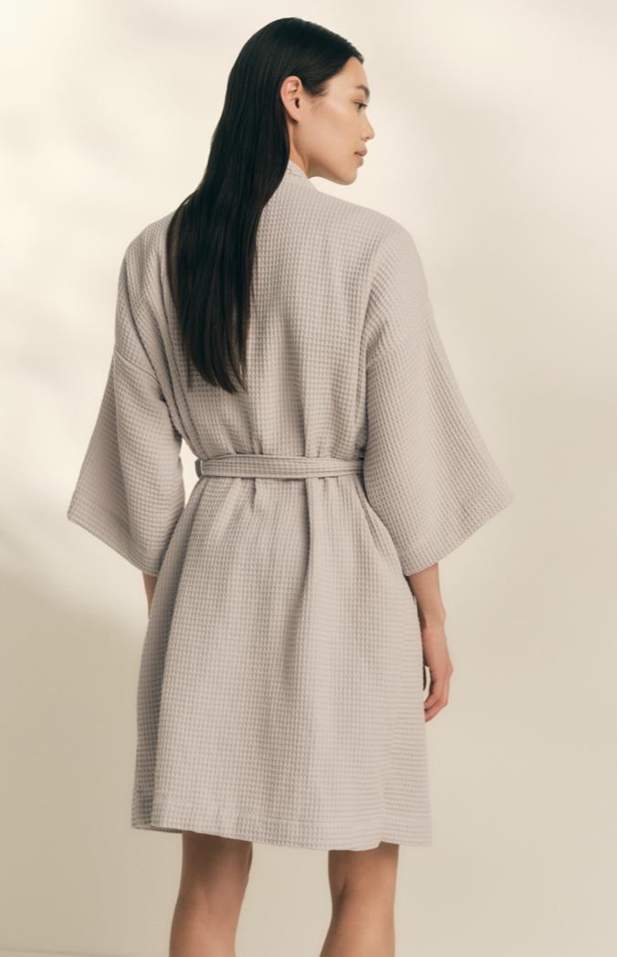 Organic Cotton Essential Waffle Robe | Robes & Dressing Gowns | The...