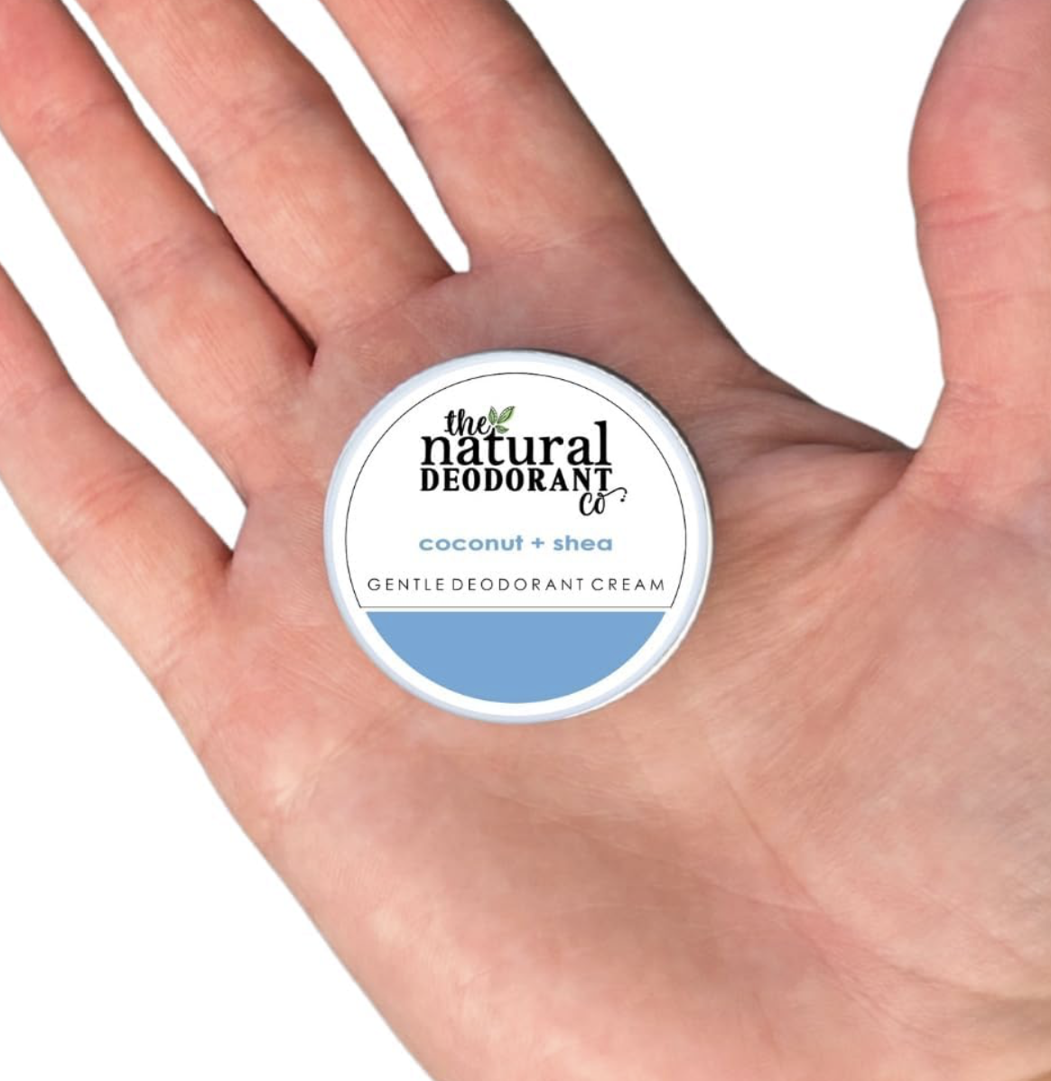 The Natural Deodorant Co. Mini 10g, Coconut + Shea Gentle Deo Cream | Mini & Travel Size, Lasts Around 10 Days, Effective Protection : Amazon.co.uk: Beauty