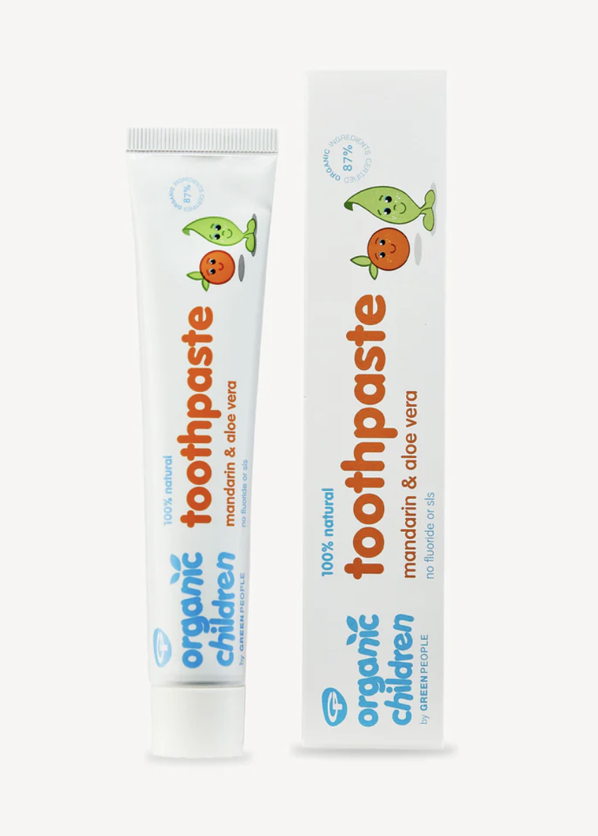 Organic Children Mandarin & Aloe Vera Toothpaste 50ml