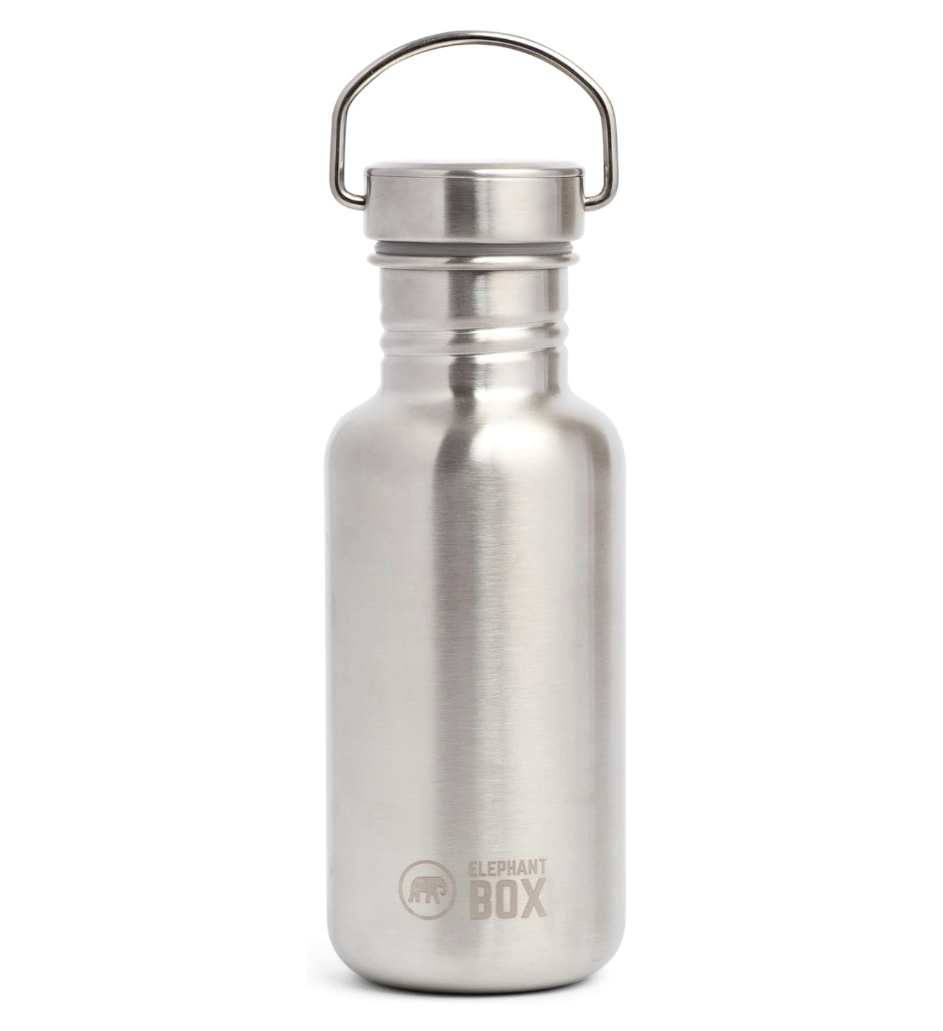 Elephant Box Single Wall Stainless Steel Water Bottle, 500ml/750ml/1.2L - Lightweight, Durable, Wide Mouth, Leakproof, BPA-Free, Reusable, Ideal for Travel, Hiking, Sports (500ml) : Amazon.co.uk: Sports & Outdoors
