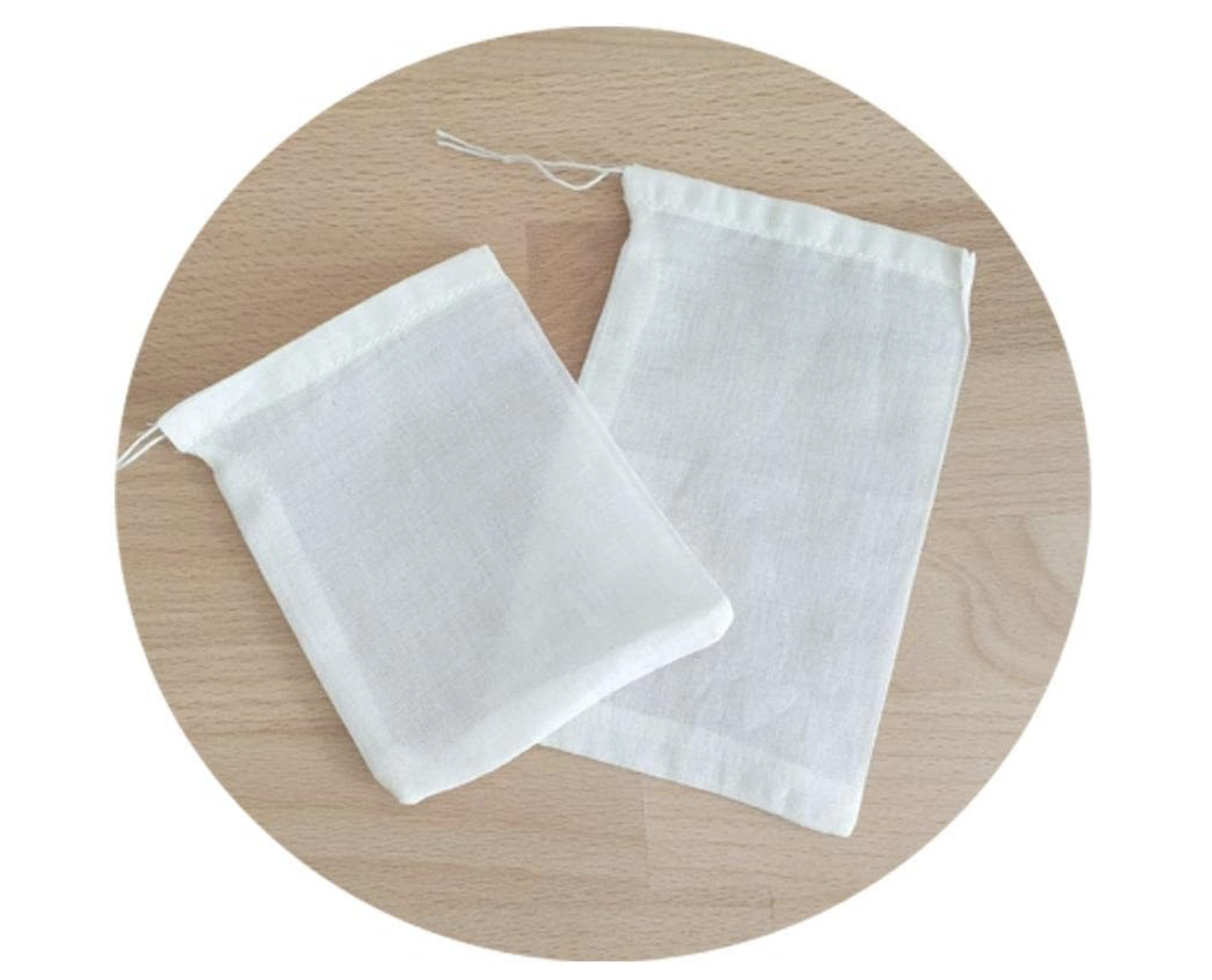 Earthtopia CoffeeCloth set of 6 reusable fabric tea bags | 100% organic cotton | Tea filter permanent filter reusable filter permanent filter (5X small, 1x large) : Amazon.co.uk: Home & Kitchen