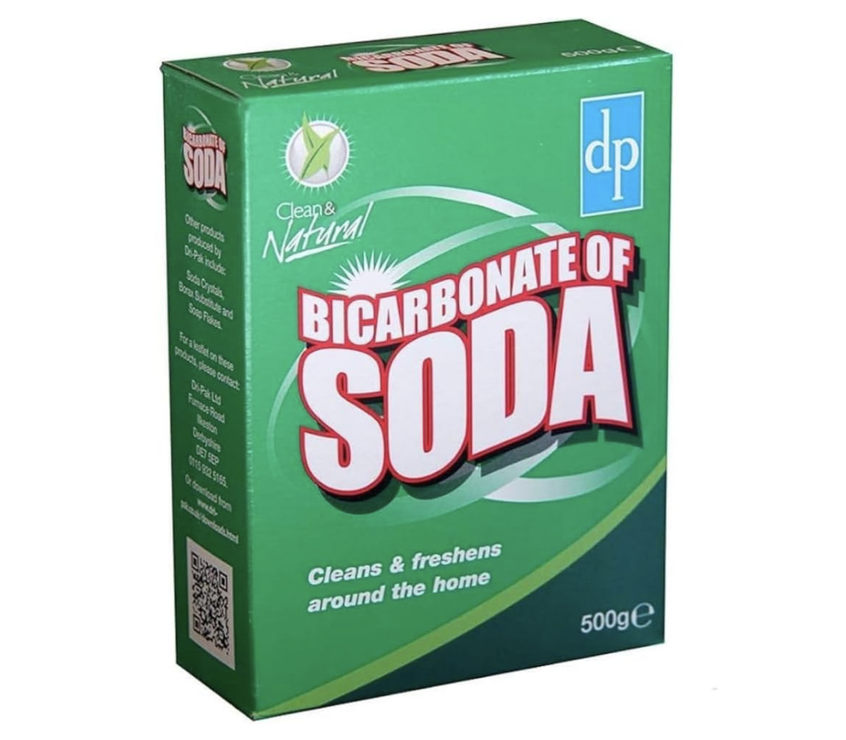 Dri-Pak Clean & Natural Bicarbonate of Soda 500g : Amazon.co.uk: Grocery