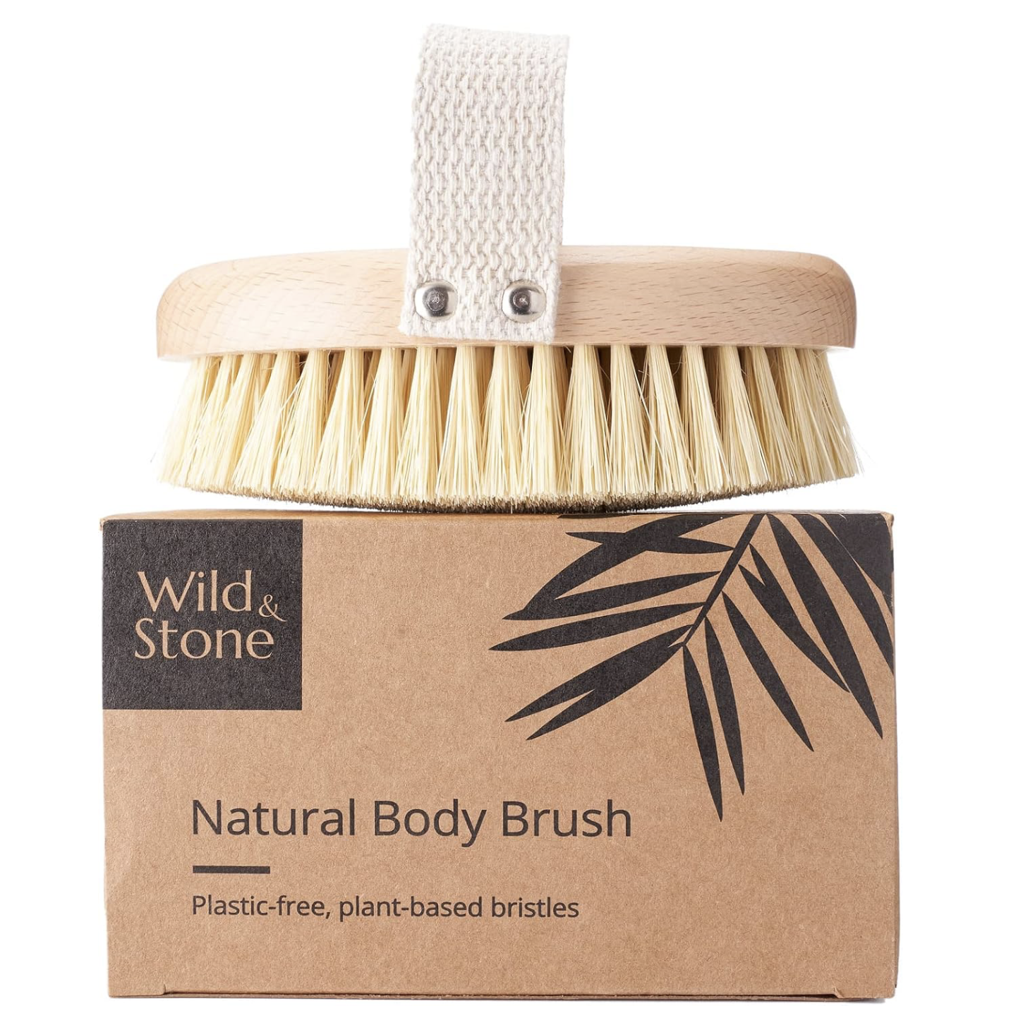 Wild & Stone Dry Body Brush, Sisal Bristles, Cellulite Exfoliator : Amazon.co.uk: Beauty