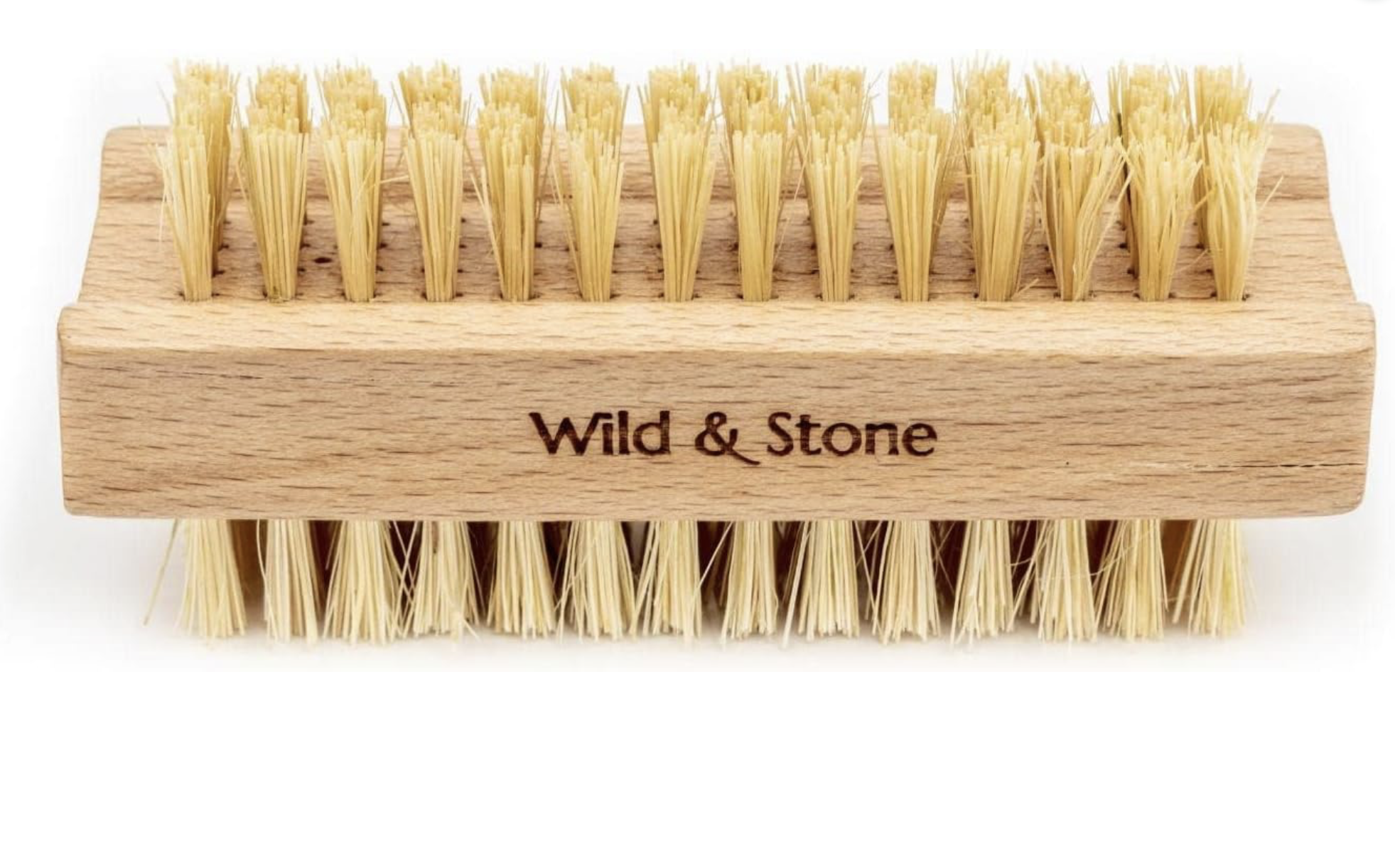 Wild & Stone Wooden Nail Brush, FSC Beechwood, Sisal Bristles : Amazon.co.uk: Beauty