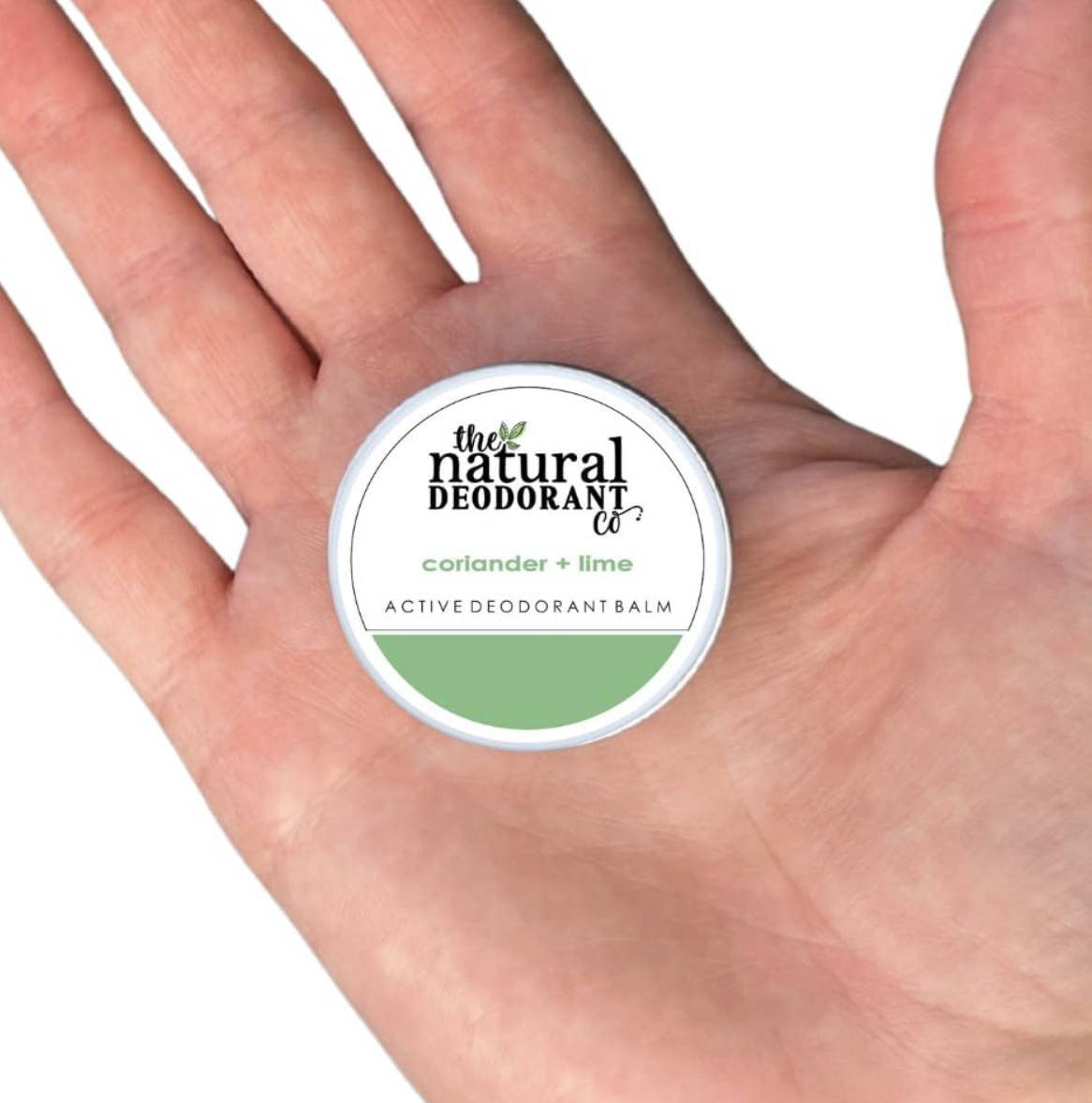 The Natural Deodorant Co. Mini 10g, Coriander + Lime Active Deo Balm | Mini & Travel Size, Lasts Around 10 Days, Effective Protection : Amazon.co.uk: Beauty