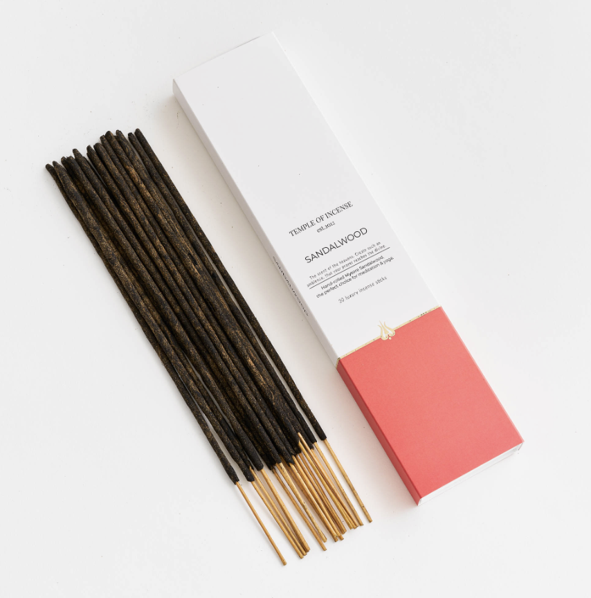 Sandalwood Incense Sticks - Temple Of Incense