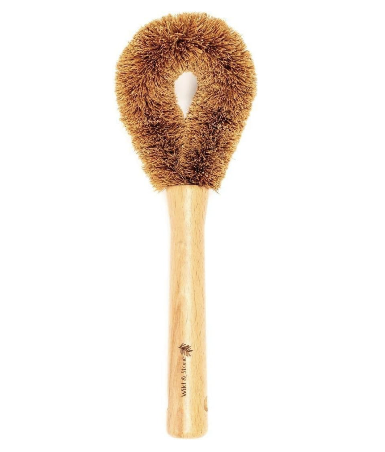 Wild & Stone Coconut Fibre Dish Brush, Wooden Washing-Up Brush : Amazon.co.uk: Grocery