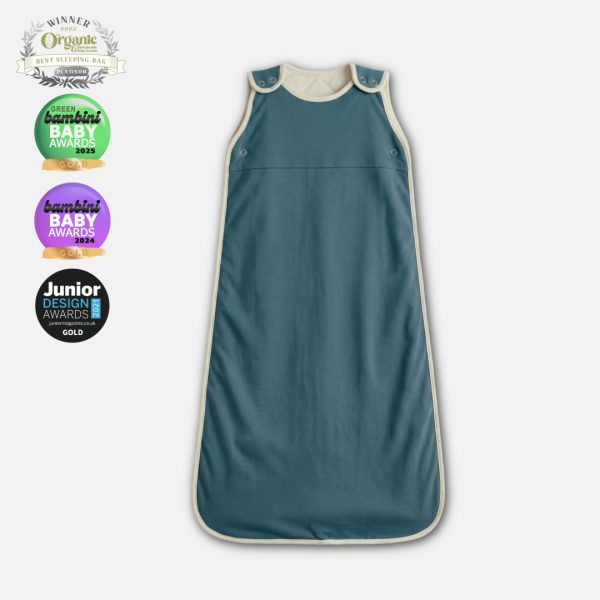 All-Season Bamboo Sleeping Bag - Luna Blue