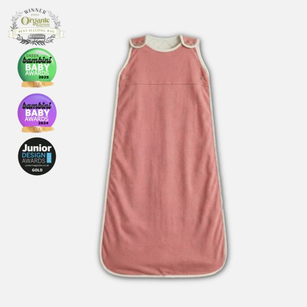 All-Season Bamboo Sleeping Bag - Pink Whisper