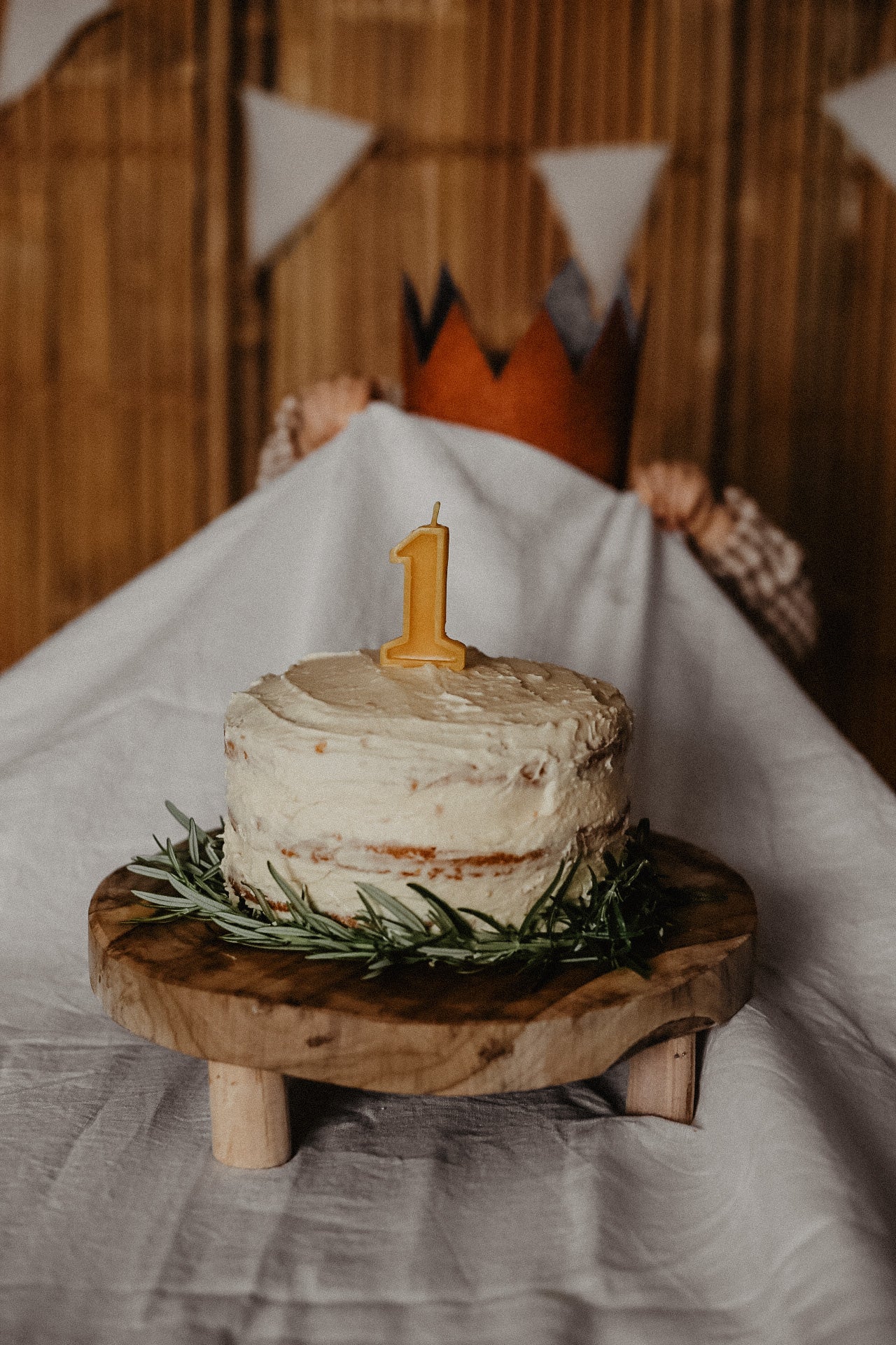 Beeswax Number Candles