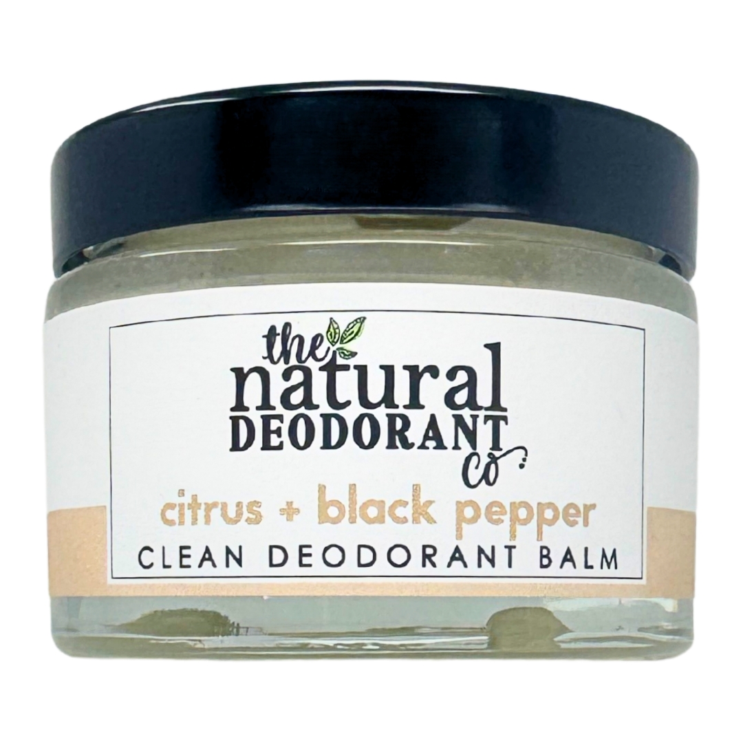 Clean Deodorant Balm Citrus + Black Pepper 55g