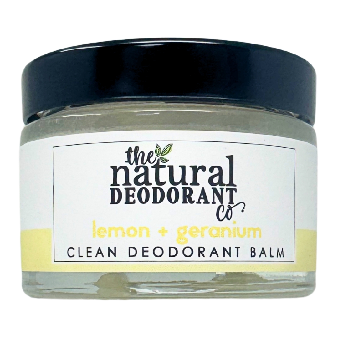 Clean Deodorant Balm Lemon + Geranium 55g