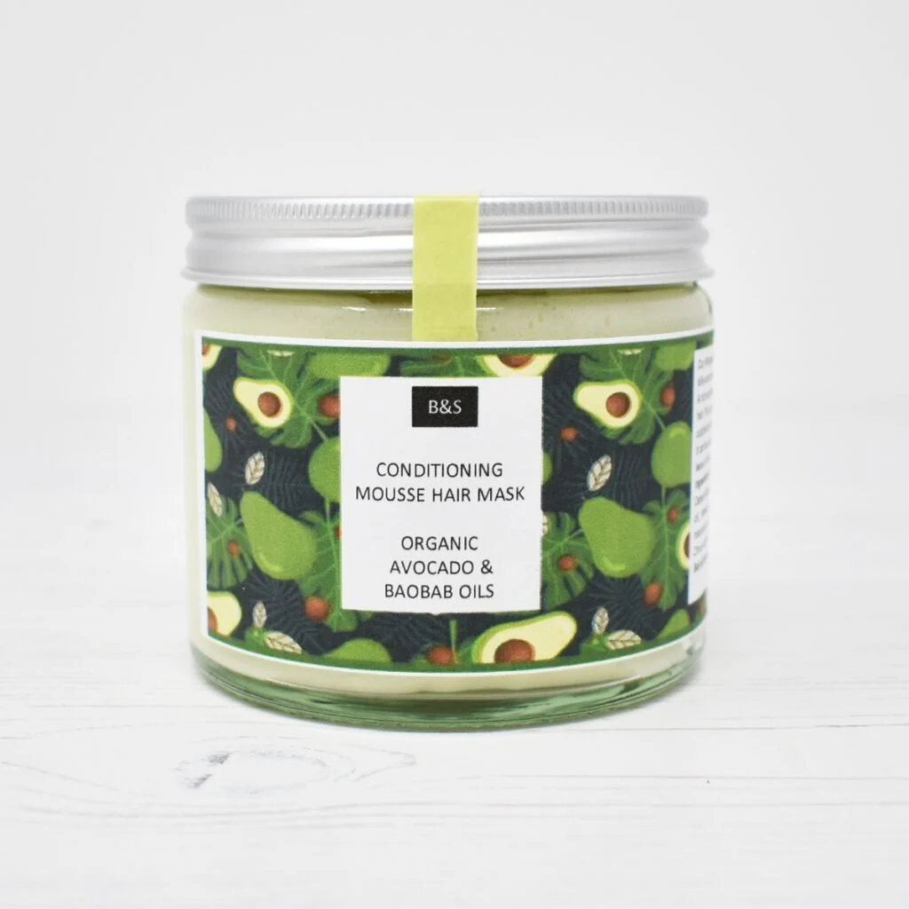 Conditioning Mousse Hair Mask - Bain and Savon - Vegan, Cruelty-Free-Natural Beauty