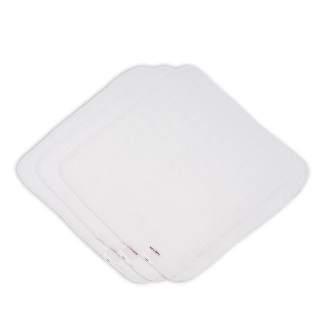 Cotton Muslin Face Cloth - 3 Pack