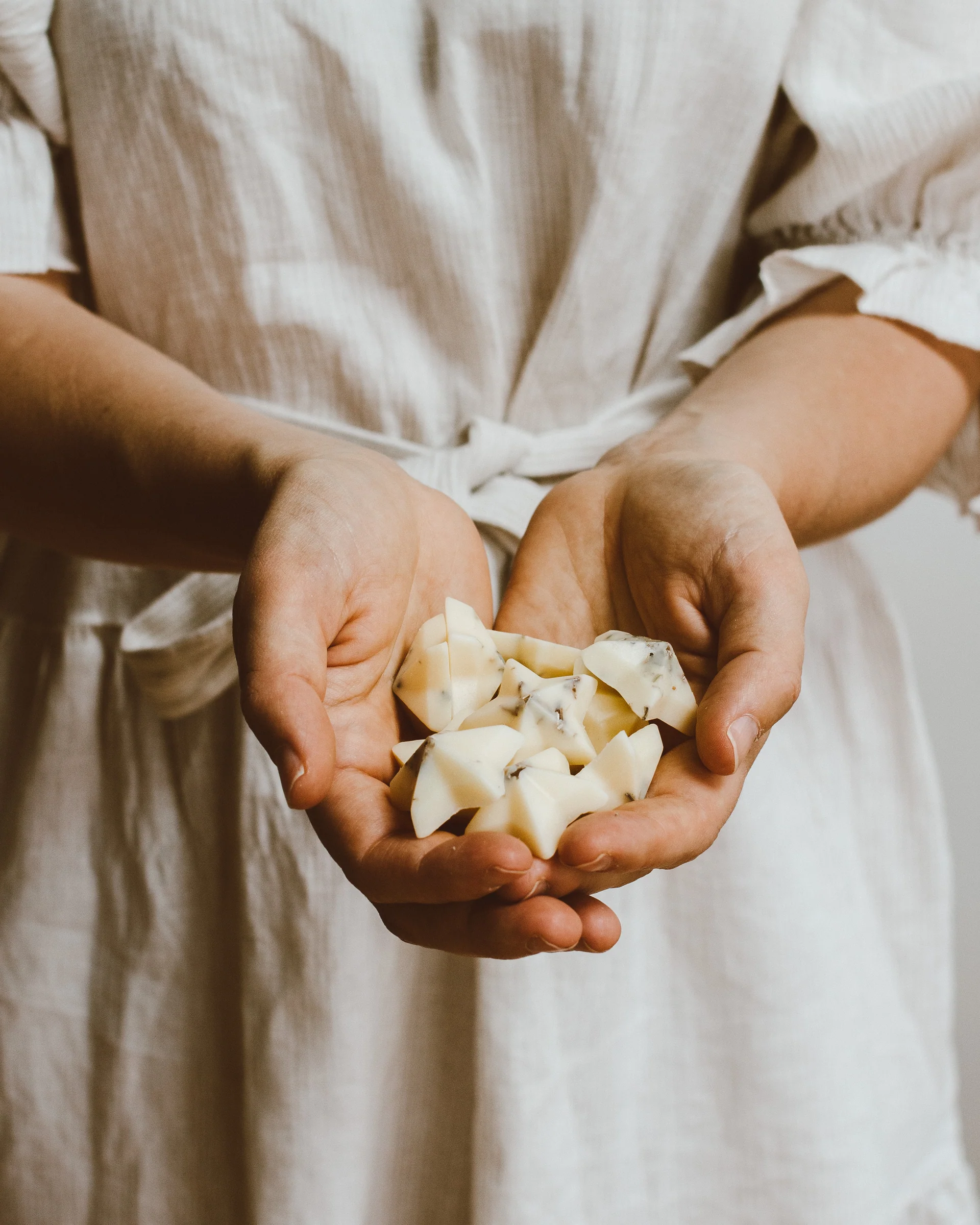 Handmade Beeswax Melts | Organic Lavender