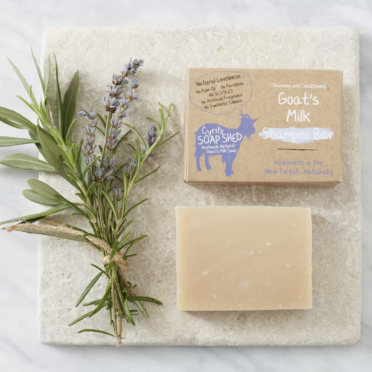 Handmade Goat's Milk Shampoo Bar