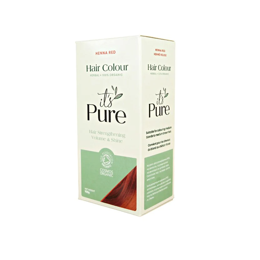 It's Pure Organics Hair Colour Henna Red