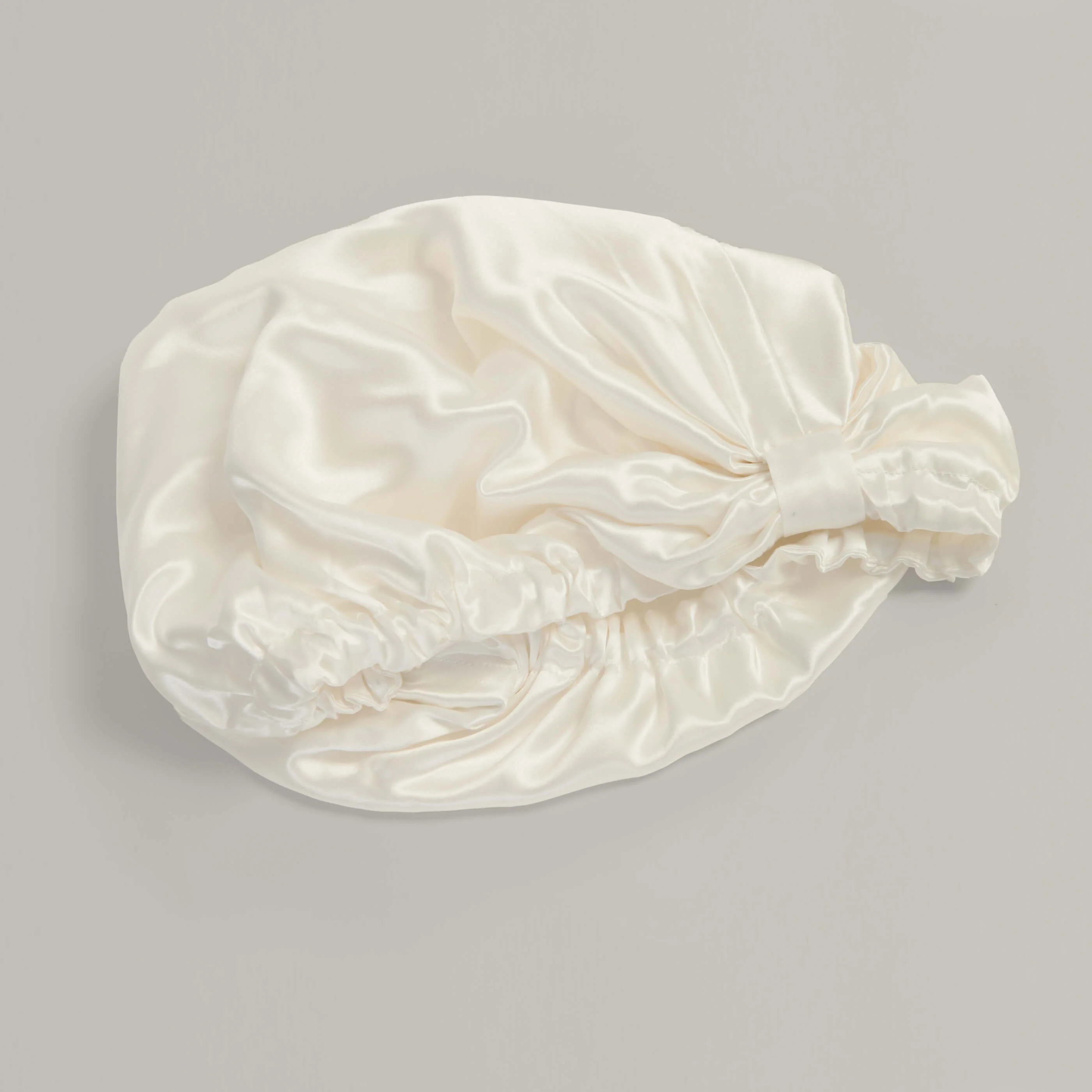 Ivory Pure Mulberry Silk Hair Wrap