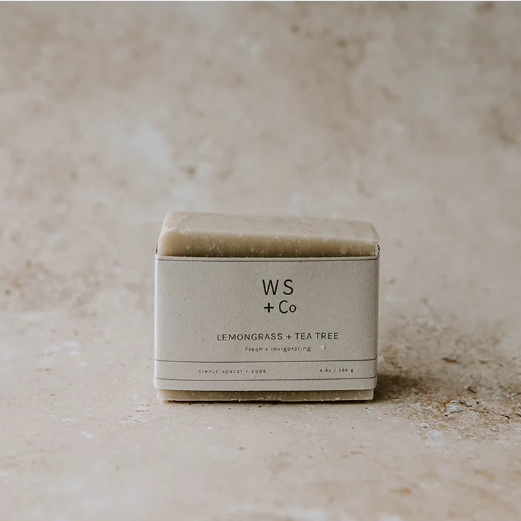 Lemongrass + Teatree Cold Process Soap