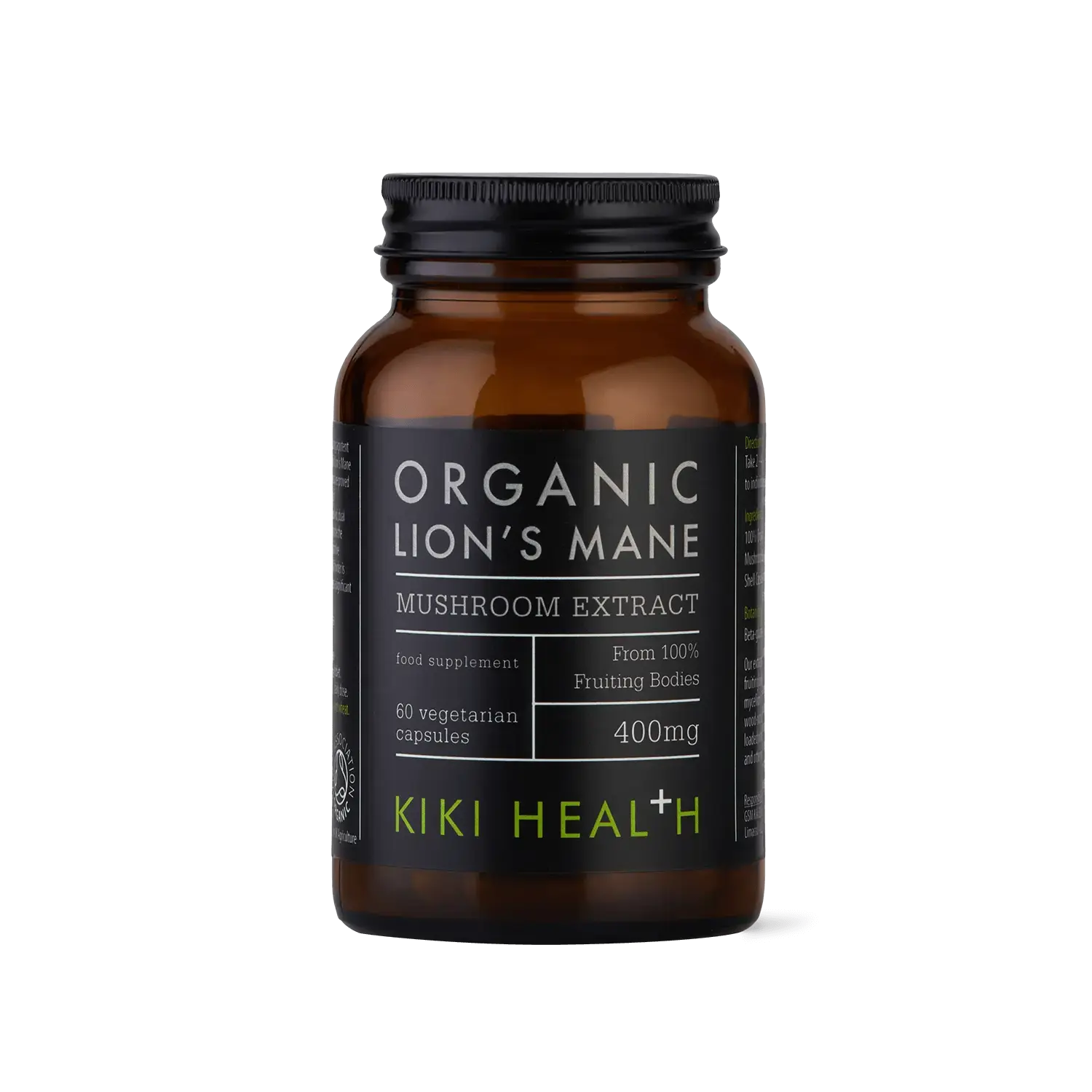 Lion's Mane Extract, Organic - 60 Vegicaps