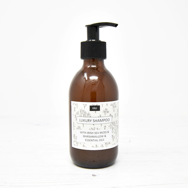 Luxury Shampoo With Essential Oils - 250ml - Bain and Savon - Vegan, Cruelty-Free-Natural Beauty