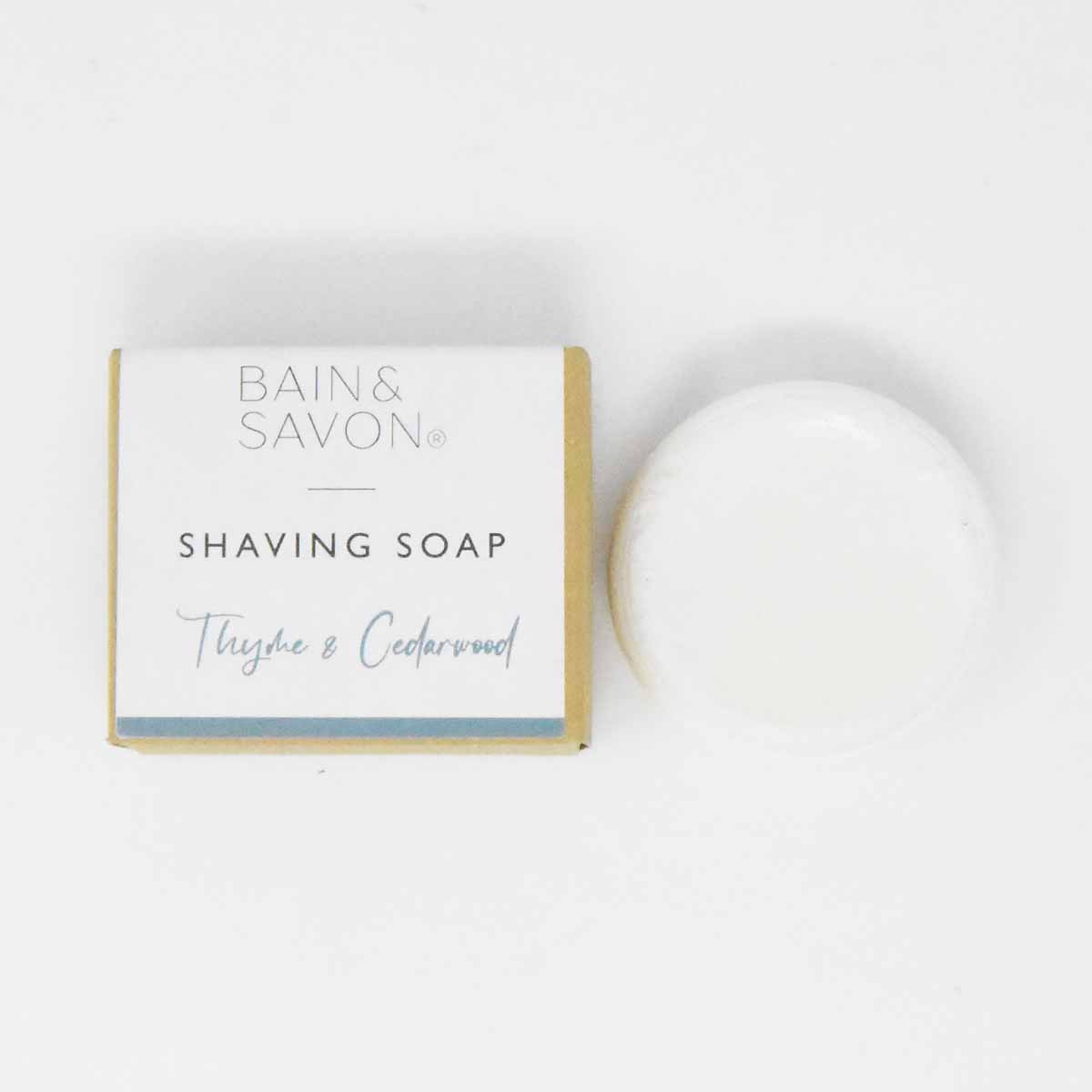Moisture-Rich Shaving Soap - Bain and Savon - Vegan, Cruelty-Free-Natural Beauty