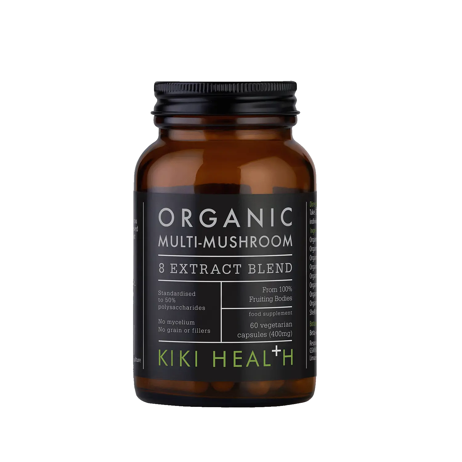 Multi-Mushroom Extract Blend, Organic - 60 Vegicaps
