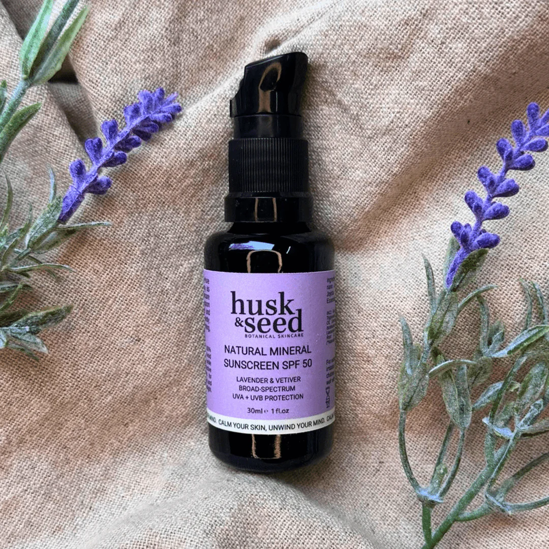 Natural Mineral Sunscreen SPF 50 (For Face) with Lavender