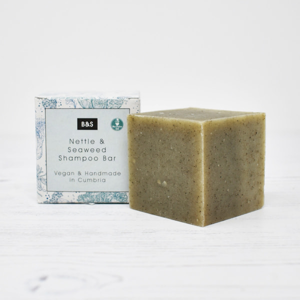 Nettle & Seaweed Shampoo Bar - Bain and Savon - Vegan, Cruelty-Free-Natural Beauty