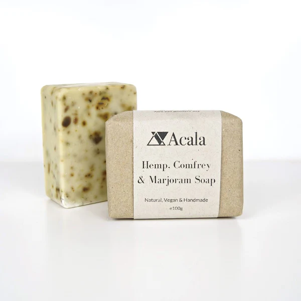 NEW Hemp, Comfrey & Marjoram Soap from Acala