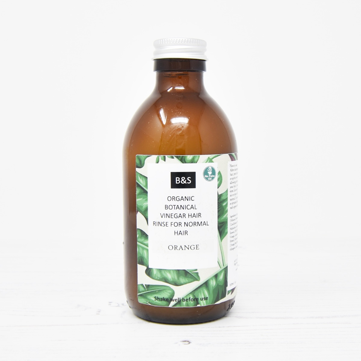 Organic Hair Rinse - Normal Hair - Orange - Bain and Savon - Vegan, Cruelty-Free-Natural Beauty