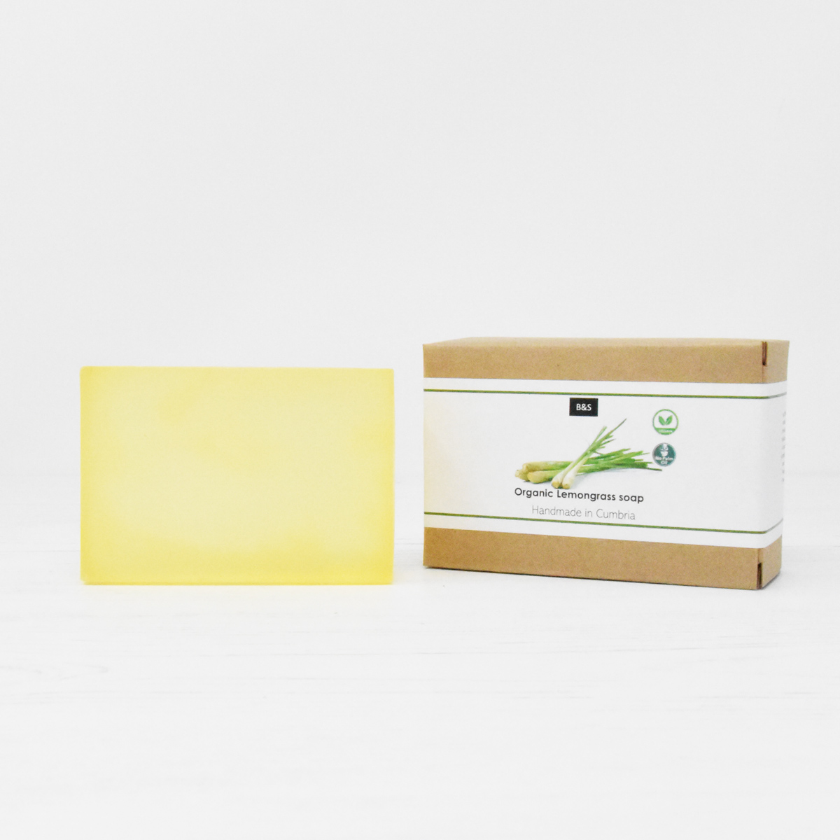 Organic Lemongrass Soap - 100g - Bain and Savon - Vegan, Cruelty-Free-Natural Beauty