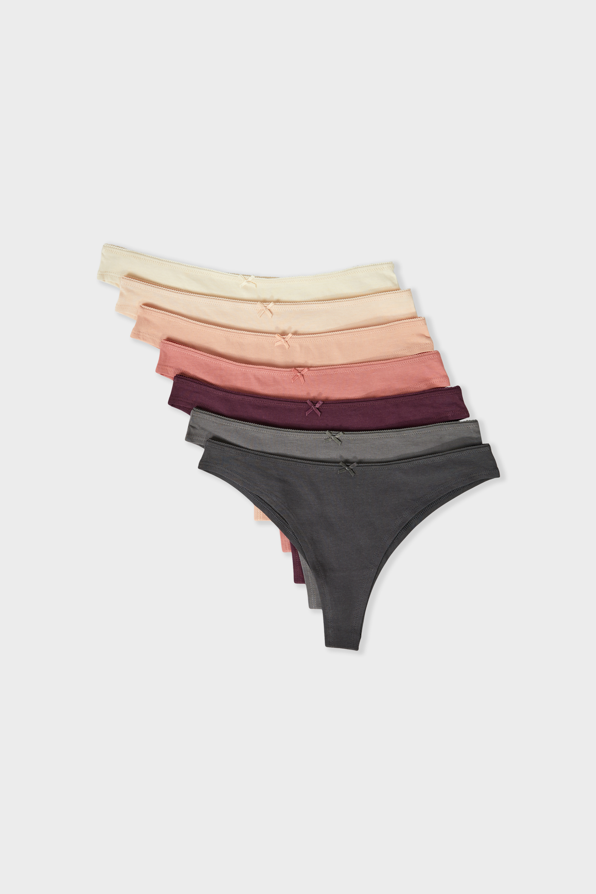 Pack of 7 Cotton Brazilian Briefs