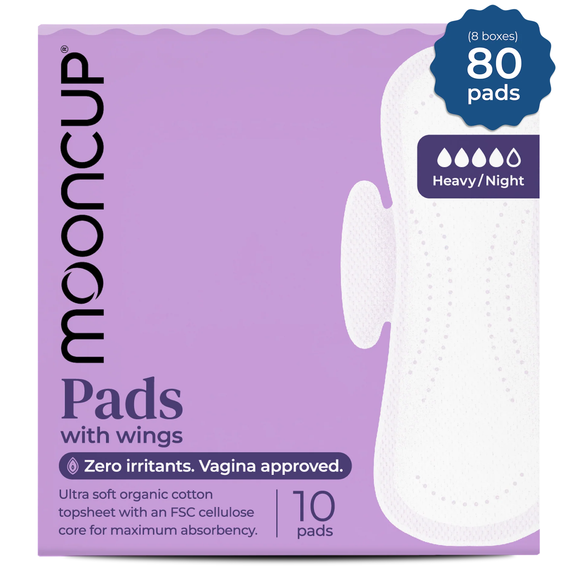 Restock Pack - 80 Heavy/Night Pads