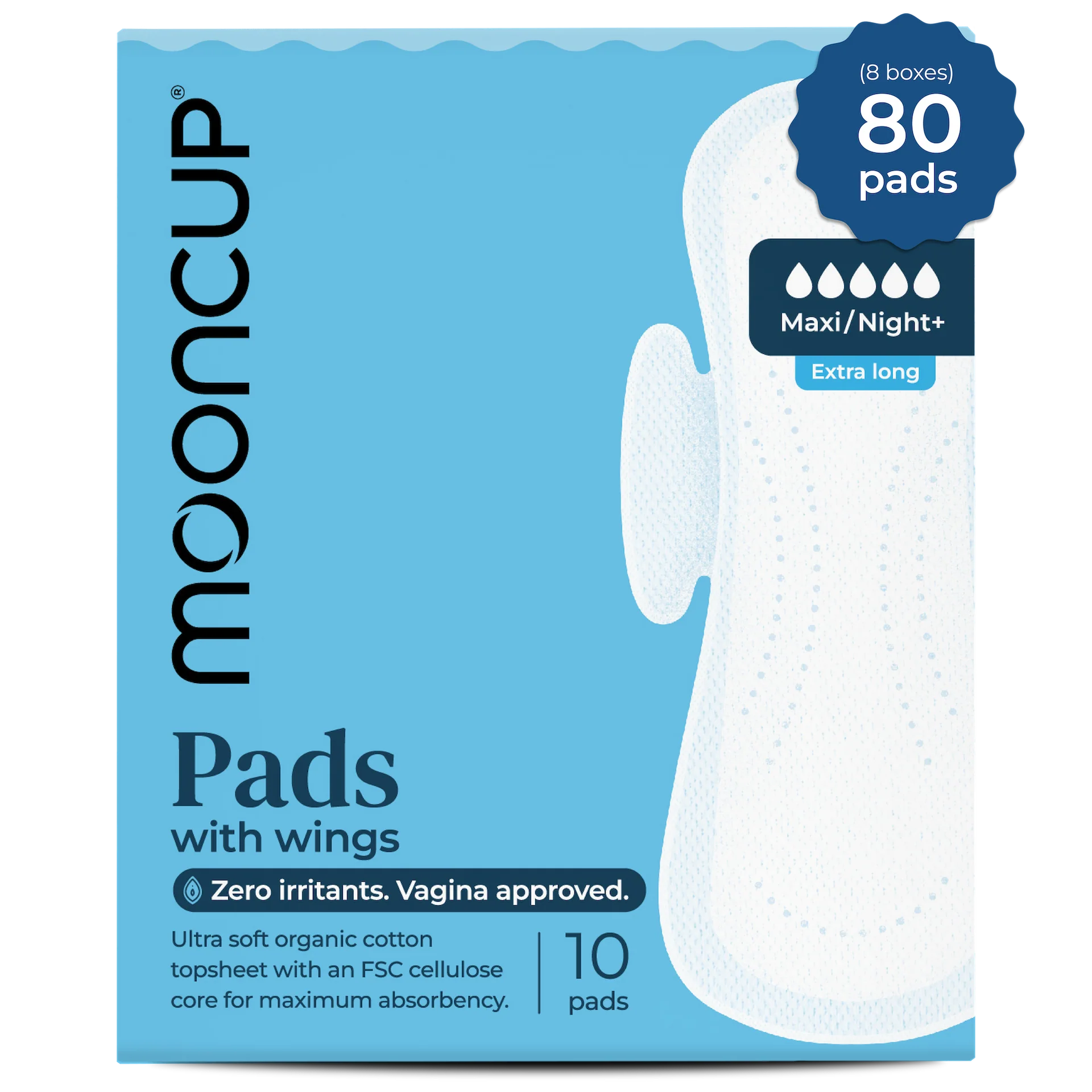 Restock Pack - 80 Maxi/Night+ Pads