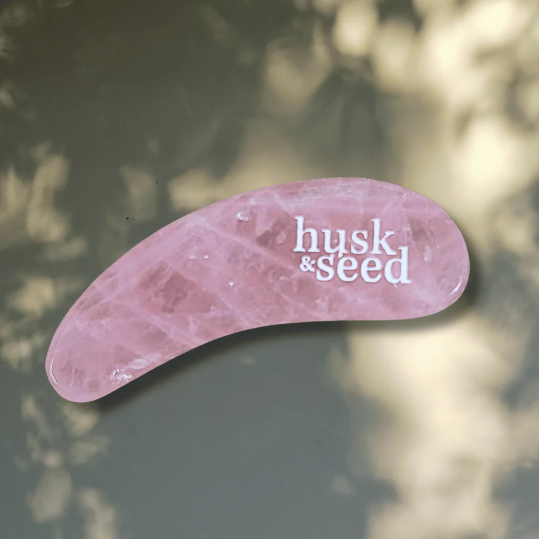 Rose Quartz Gua Sha Facial Tool