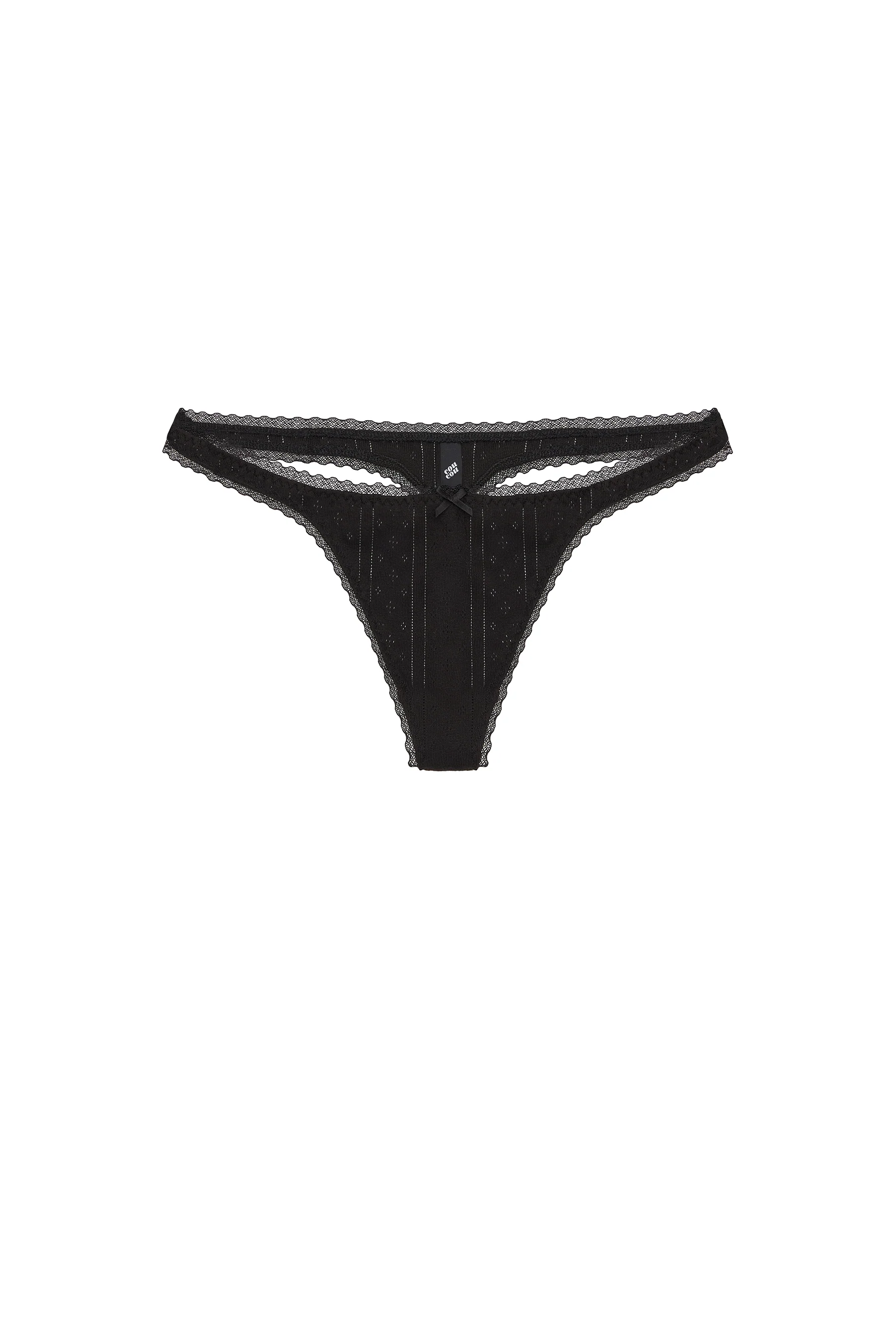 The Thong Black